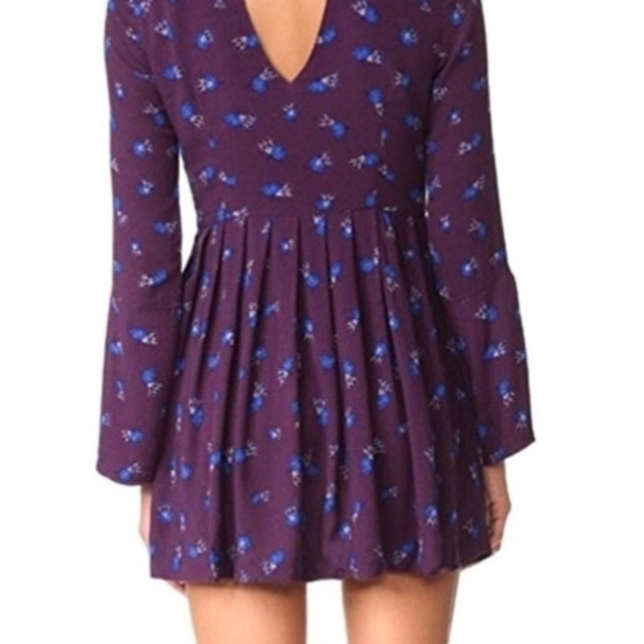 🎉💕HP💕🎉 Free People Purple Mini Dress - Picture 3 of 14